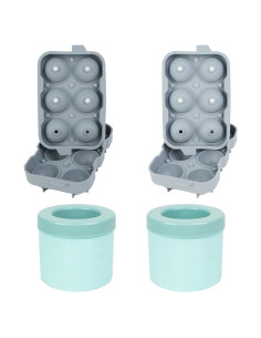 Molde de Hielo de Silicona Guo Xu Jiang Fan - 4 Piezas