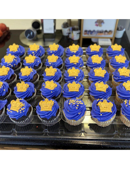 Moldes de Silicona para Fondant en Forma de Corona Meyeyaia