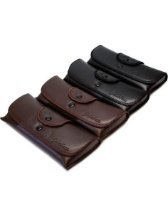 Funda para Gafas Calabria de Cuero Sintético 4Pack Vintage 2