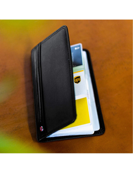 Archivo de Tarjetas Personales Wenger 156 Negro