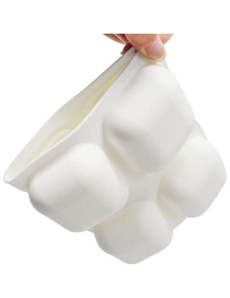 Molde de Silicona Cuadrado 8 Cavidades TUKE para Hornear