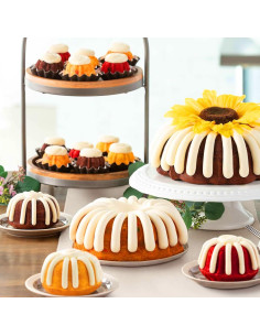 Molde de Silicona Palksky 3PCS Tubo Acanalado 6 Cavidades 2