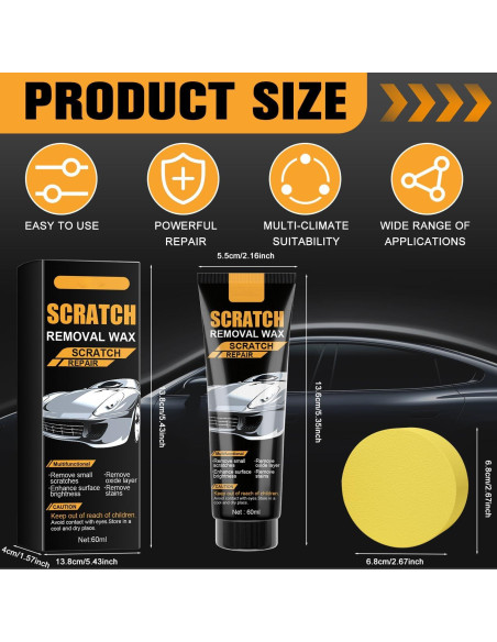 Cera Removedora de Rayones para Coche ForgeVibe 2025 - 2PCS