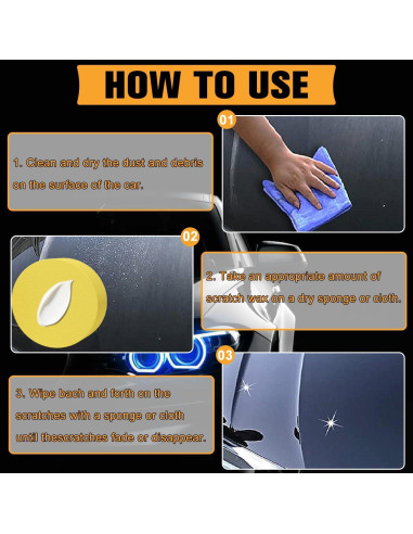 Cera Removedora de Rayones para Coche ForgeVibe 2025 - 2PCS