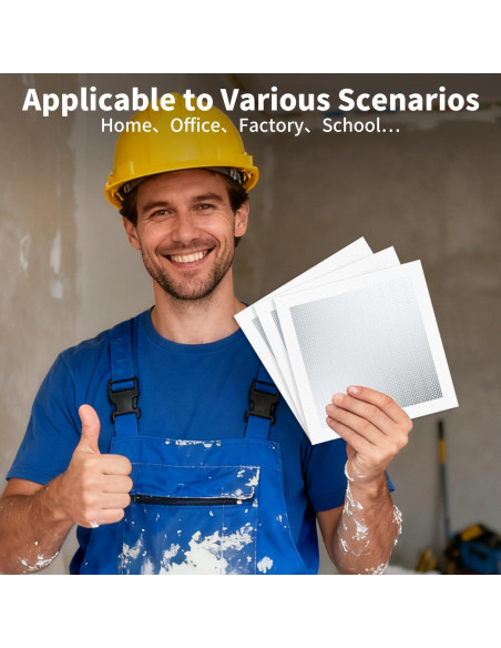 Kit de Reparación de Paredes de Yeso Wznbjlx 25.4x25.4 cm