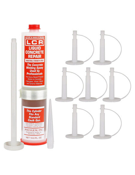 Resina Epóxica de Inyección LCR 283.5g + 7 Puertos de Inyección