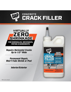 DAP Rellenador de Grietas de Concreto Gris 0.77 kg 2