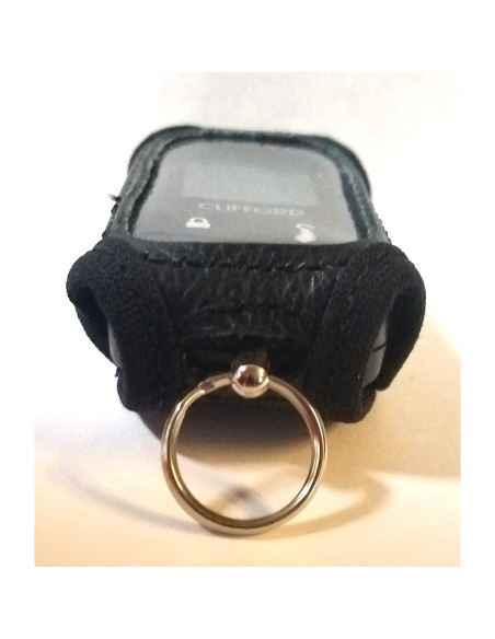 Funda de Cuero Negro para Control Remoto Clifford 7345X