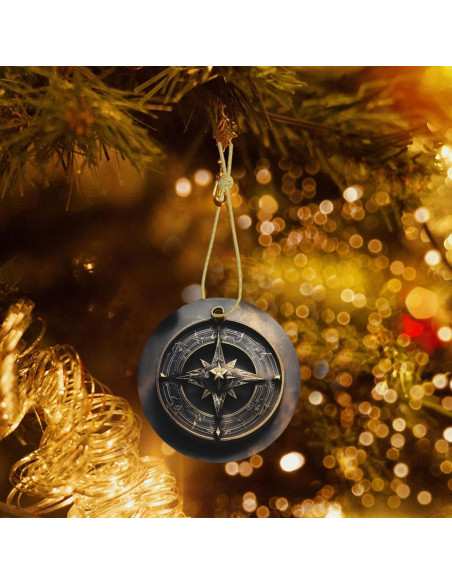 Adornos Cerámicos de Navidad JxWCher 7.62 cm Runes Mágicas