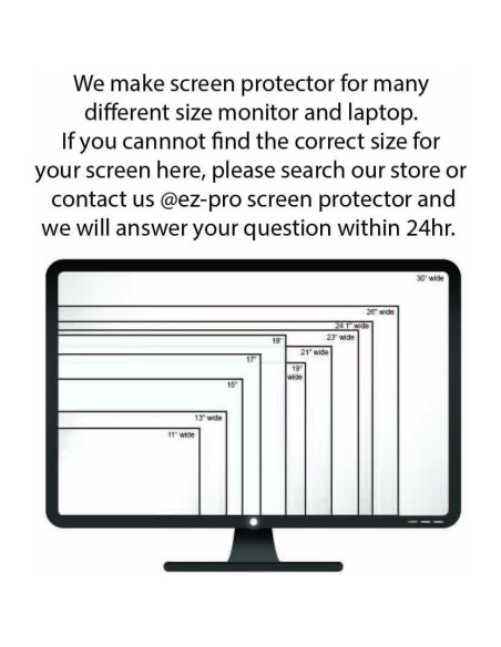 Filtro de Pantalla de Privacidad EZ-Pro 20" Antirreflejo