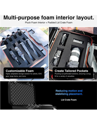 Caja Fuerte Impermeable VAULTEK LifePod XR Biométrico 3.4kg