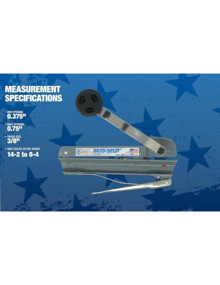 Cortador Automático Southwire Roto-Split RS-101AC 6.35cm