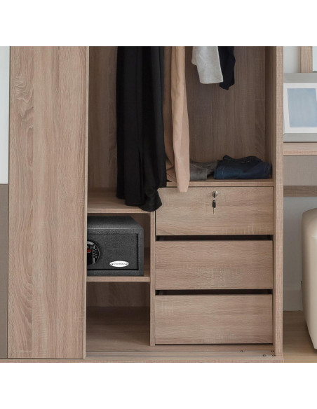 Caja Fuerte Biométrica y Teclado Barska HQ100 - 0.46 m