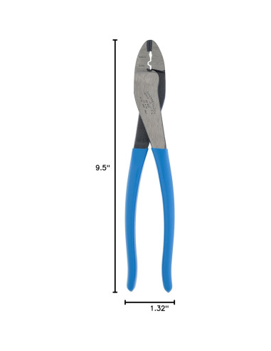 Herramienta de Crimpado Channellock 909 24.13 cm con Cortador