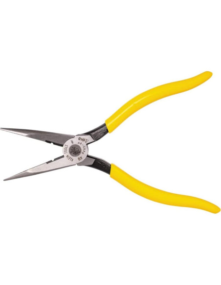 Alicates de Punta de Aguja Klein Tools D203-8N 20 cm Corte Lateral