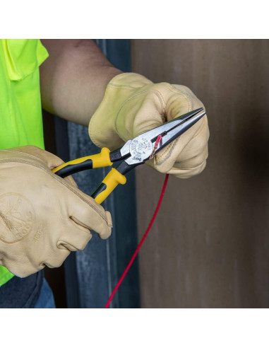 Alicates de Punta de Aguja Klein Tools D203-8N 20 cm Corte Lateral