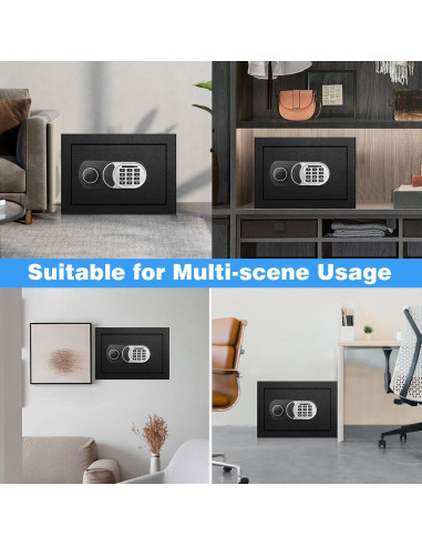 Caja Fuerte Pequeña ToruKeep 1.8 Pies Cúbicos Antirrobo