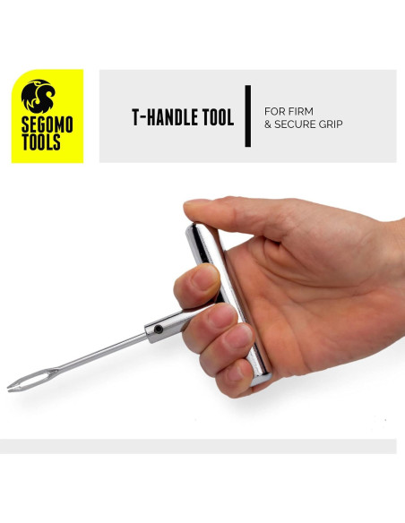 Kit de Reparación de Neumáticos Segomo Tools 10 Piezas