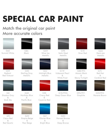 Pintura de Retoque Edantas GAN Quicksilver para GMC 10ml