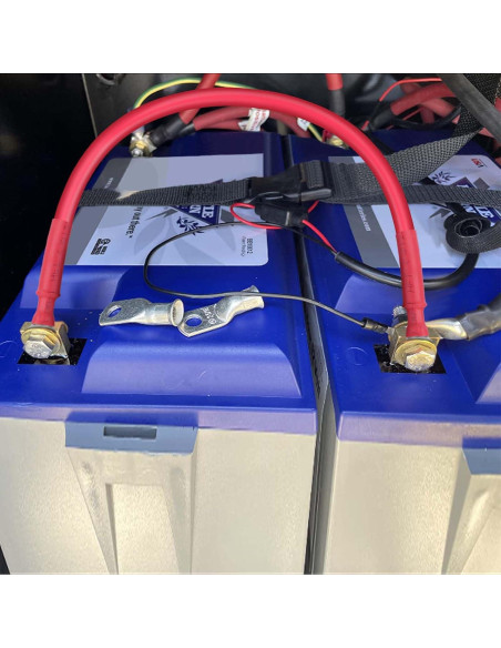 Cable de Batería iGreely 8 AWG 60cm Cobre Estañado