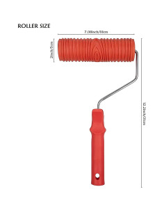 Rodillo de Arte de Goma Canjoyn 18cm para Estampado 2
