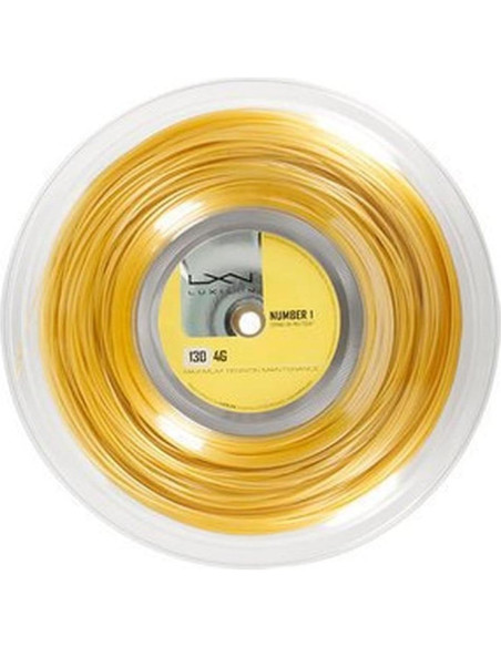 Cuerda de Tenis Luxilon 4G 1.30mm Carrete 200m Dorado