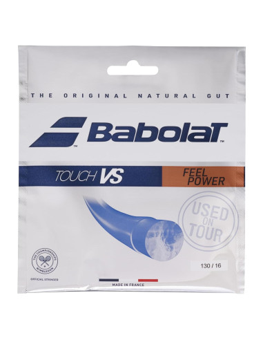 Hilo de Tenis Babolat Touch VS Gut Natural 12m - Paquete Multipack