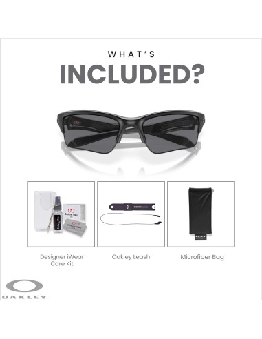 Gafas de sol Oakley Quarter Jacket para jóvenes + Kit iWear