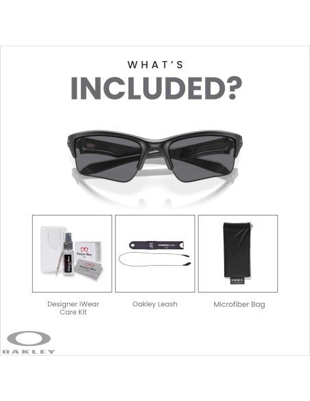 Gafas de sol Oakley Quarter Jacket para jóvenes + Kit iWear