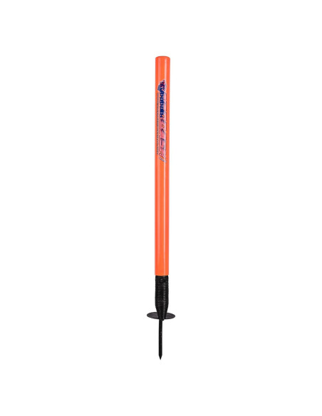 Wicket de Objetivo de Cricket Naqqash Sports 28" Metal Naranja