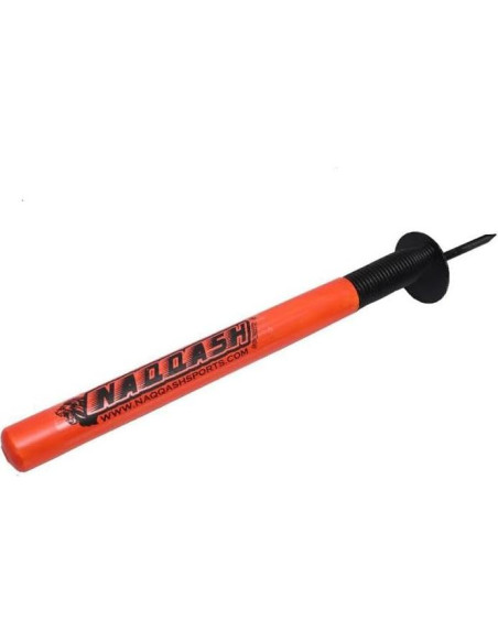 Wicket de Objetivo de Cricket Naqqash Sports 28" Metal Naranja