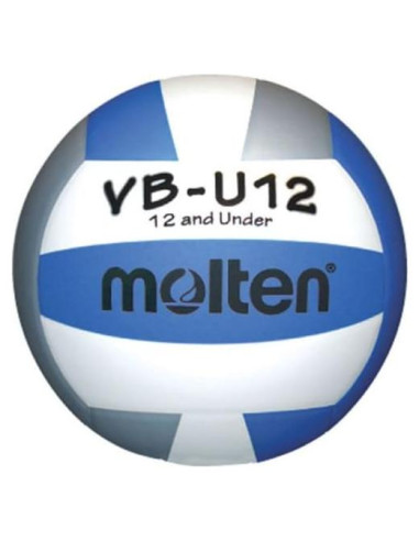 Voleibol Juvenil Ligero Molten VB-U12 - Azul/Blanco/Plata