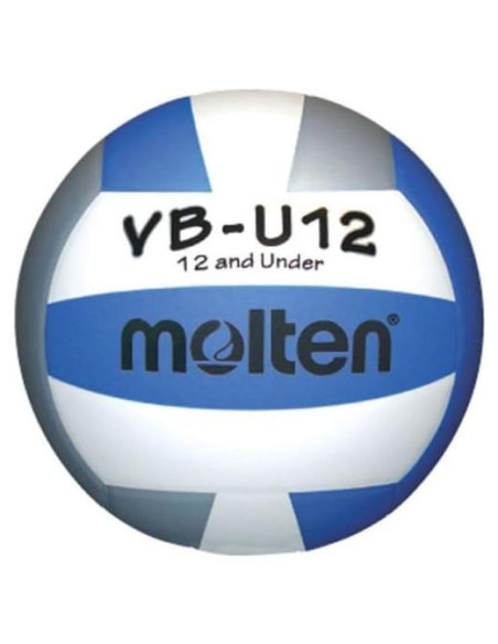 Voleibol Juvenil Ligero Molten VB-U12 - Azul/Blanco/Plata