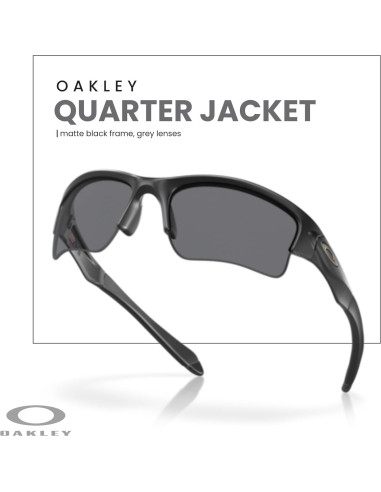 Gafas de sol Oakley Quarter Jacket para jóvenes + Kit iWear