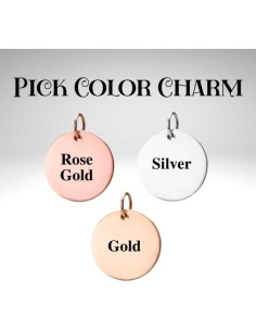 Encanto de Voleibol Personalizado Acero Inoxidable 1.9 cm 2