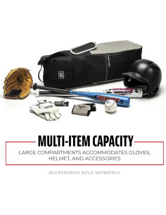 Bolsa Utilitaria Franklin Sports 144 - Multiusos para Bate 66 cm 2