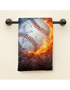 Toalla de Mano Deportiva HGOD DESIGNS 38x76 cm Algodón 2