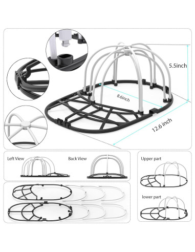 Cesta para Lavar Sombreros YEENOR - Soporte Lavavajillas