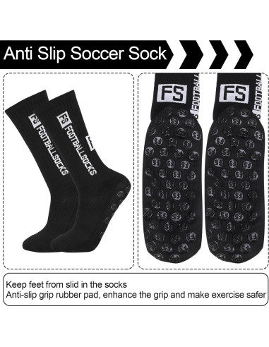 6 Pares de Calcetines Antideslizantes para Hombres GGSTDDUP