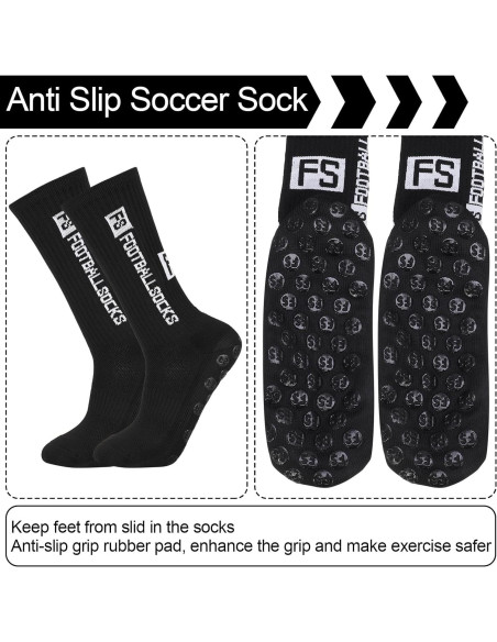 6 Pares de Calcetines Antideslizantes para Hombres GGSTDDUP