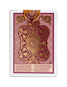 Baraja Bicicleta Verbena Floral Premium con Folio Dorado 2