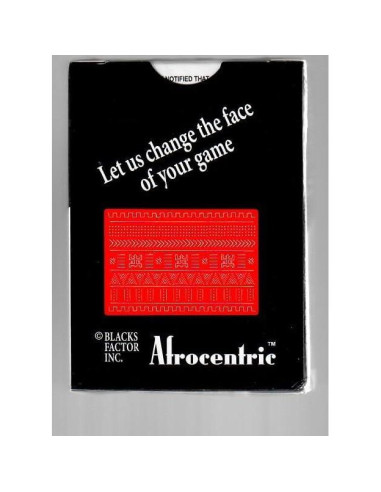 Baraja de Cartas Afrocentristas Blacks Factor - Tamaño Póker