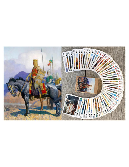 Baraja de Póker Romance Caballero FlonzGift 54 Cartas