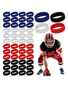 48 Bandas de Bíceps Suaves Suhine - Absorbentes de Sudor Multicolor