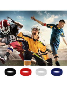 48 Bandas de Bíceps Suaves Suhine - Absorbentes de Sudor Multicolor 2