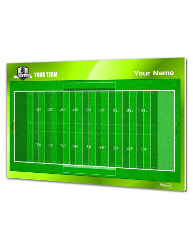 Tablero Táctico Doble Cara Etisport 35x24cm Fútbol Americano