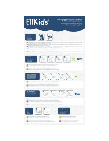 Tablero Táctico Doble Cara Etisport 35x24cm Fútbol Americano