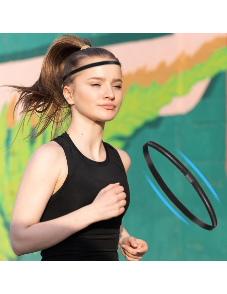 9 Cintas Elásticas Deportivas Antideslizantes HJZHII - Neutras