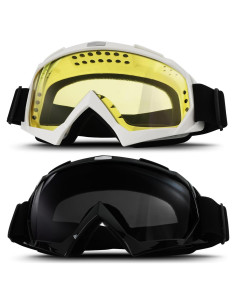 Gafas de Motocicleta GGBuy Dirt Bike UV400 Anti Niebla