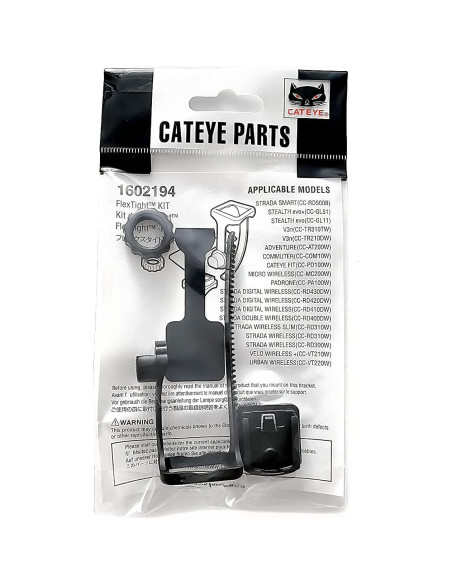 Kit de Montaje para Computadora de Ciclismo CATEYE FlexTight